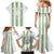 Argentina Football 2024 Family Matching Mermaid Dress and Hawaiian Shirt The White and Sky Blue - Wonder Print Shop