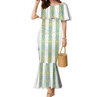Argentina Football 2024 Family Matching Mermaid Dress and Hawaiian Shirt The White and Sky Blue - Wonder Print Shop
