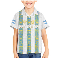Argentina Football 2024 Family Matching Mermaid Dress and Hawaiian Shirt The White and Sky Blue - Wonder Print Shop