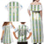 Argentina Football 2024 Family Matching Off Shoulder Maxi Dress and Hawaiian Shirt The White and Sky Blue - Wonder Print Shop