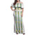 Argentina Football 2024 Family Matching Off Shoulder Maxi Dress and Hawaiian Shirt The White and Sky Blue - Wonder Print Shop