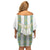 Argentina Football 2024 Family Matching Off Shoulder Short Dress and Hawaiian Shirt The White and Sky Blue - Wonder Print Shop