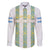 Argentina Football 2024 Family Matching Short Sleeve Bodycon Dress and Hawaiian Shirt The White and Sky Blue - Wonder Print Shop