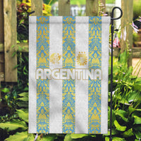 Argentina Football 2024 Garden Flag The White and Sky Blue - Wonder Print Shop