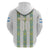 Argentina Football 2024 Hoodie The White and Sky Blue - Wonder Print Shop