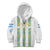 Argentina Football 2024 Kid Hoodie The White and Sky Blue - Wonder Print Shop