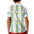 Argentina Football 2024 Kid Polo Shirt The White and Sky Blue - Wonder Print Shop