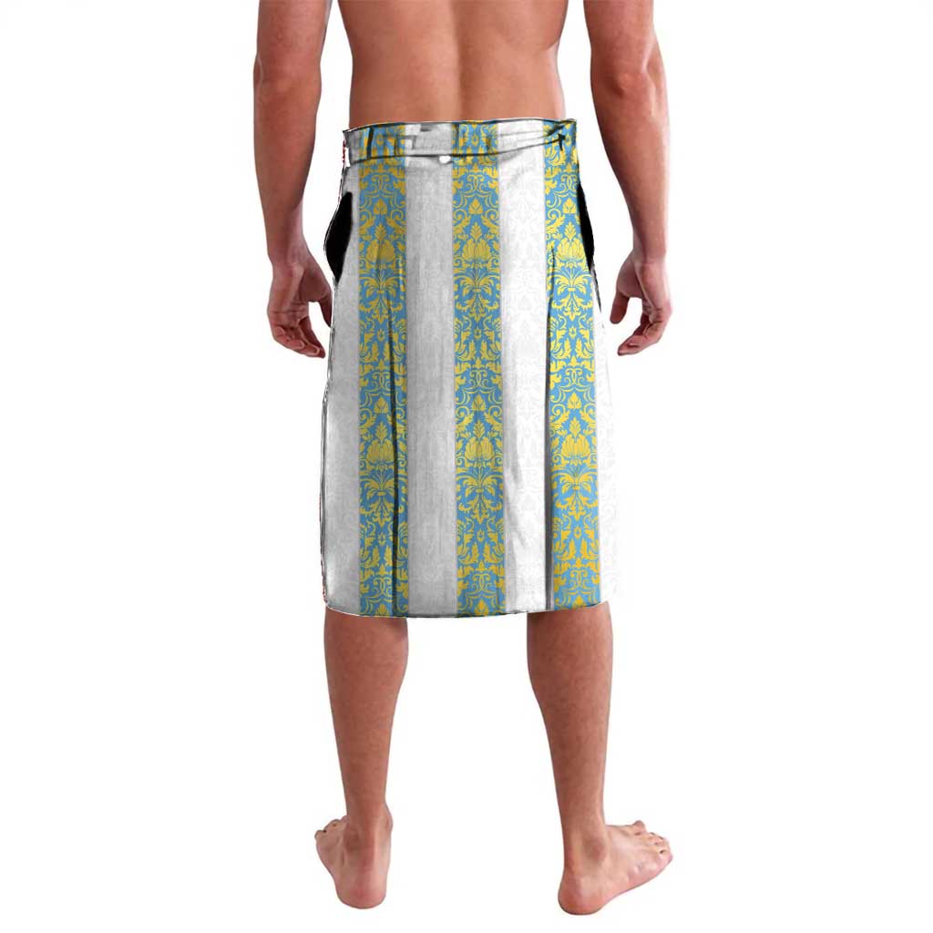 Argentina Football 2024 Lavalava The White and Sky Blue - Wonder Print Shop