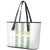 Argentina Football 2024 Leather Tote Bag The White and Sky Blue - Wonder Print Shop