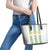Argentina Football 2024 Leather Tote Bag The White and Sky Blue - Wonder Print Shop