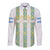 Argentina Football 2024 Long Sleeve Button Shirt The White and Sky Blue - Wonder Print Shop