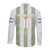 Argentina Football 2024 Long Sleeve Button Shirt The White and Sky Blue - Wonder Print Shop