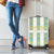 Argentina Football 2024 Luggage Cover The White and Sky Blue - Wonder Print Shop