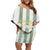 Argentina Football 2024 Off Shoulder Short Dress The White and Sky Blue - Wonder Print Shop