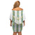 Argentina Football 2024 Off Shoulder Short Dress The White and Sky Blue - Wonder Print Shop