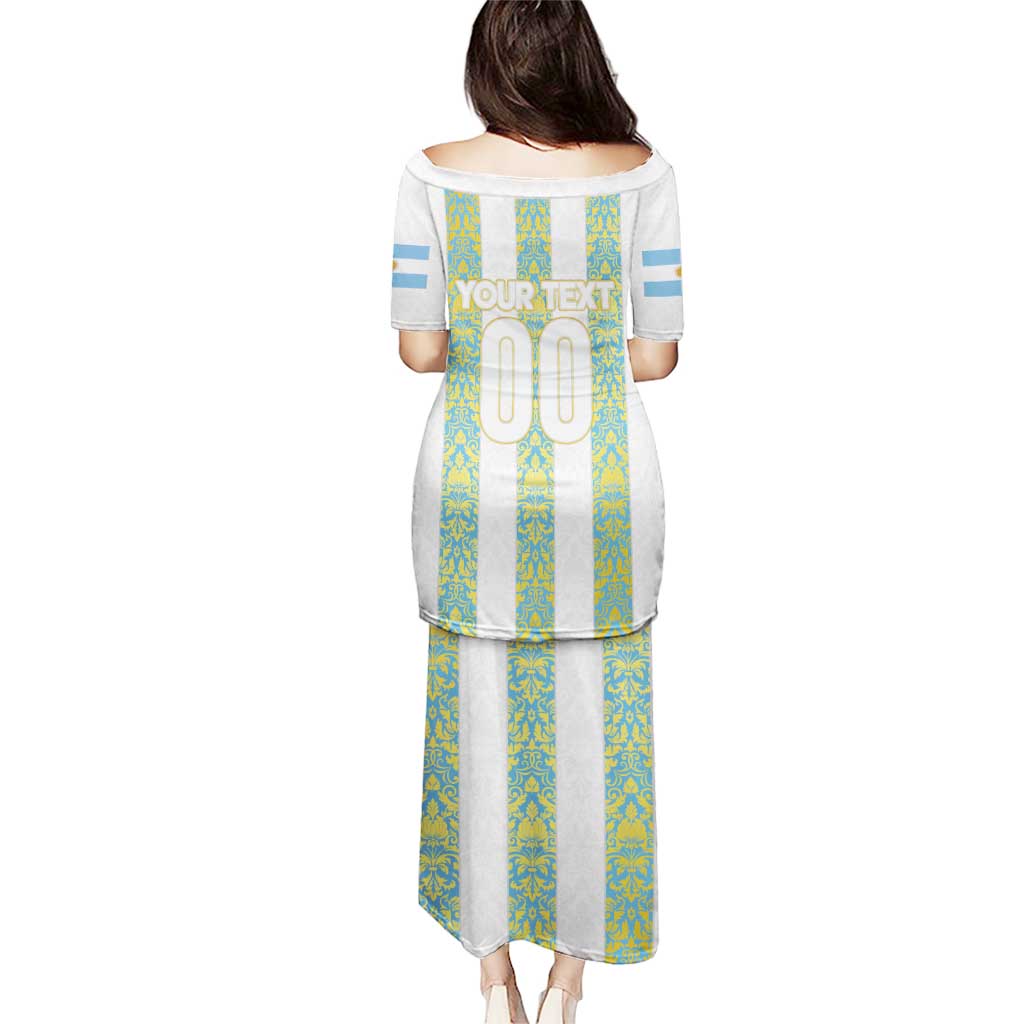 Argentina Football 2024 Puletasi The White and Sky Blue - Wonder Print Shop