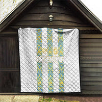 Argentina Football 2024 Quilt The White and Sky Blue - Wonder Print Shop