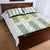 Argentina Football 2024 Quilt Bed Set The White and Sky Blue - Wonder Print Shop