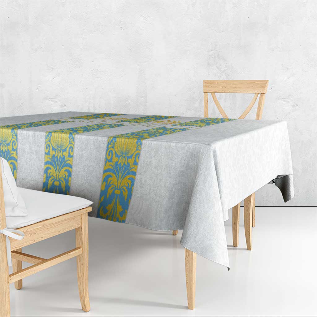 Argentina Football 2024 Tablecloth The White and Sky Blue - Wonder Print Shop