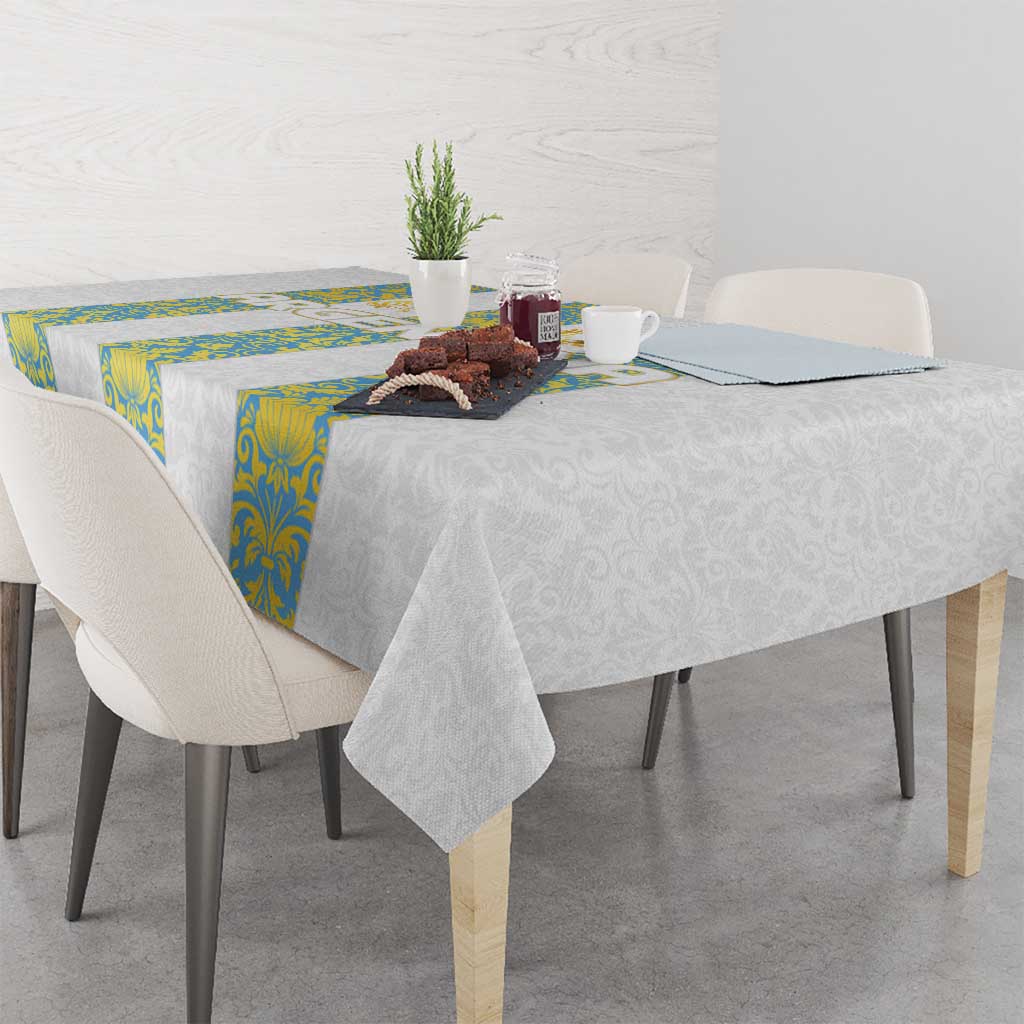 Argentina Football 2024 Tablecloth The White and Sky Blue - Wonder Print Shop