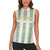 Argentina Football 2024 Women Sleeveless Polo Shirt The White and Sky Blue - Wonder Print Shop