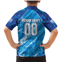 Uruguay Football 2024 Family Matching Mermaid Dress and Hawaiian Shirt The Sky Blue - Wonder Print Shop