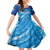 Uruguay Football 2024 Family Matching Off Shoulder Maxi Dress and Hawaiian Shirt The Sky Blue - Wonder Print Shop