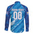 Uruguay Football 2024 Family Matching Off Shoulder Maxi Dress and Hawaiian Shirt The Sky Blue - Wonder Print Shop