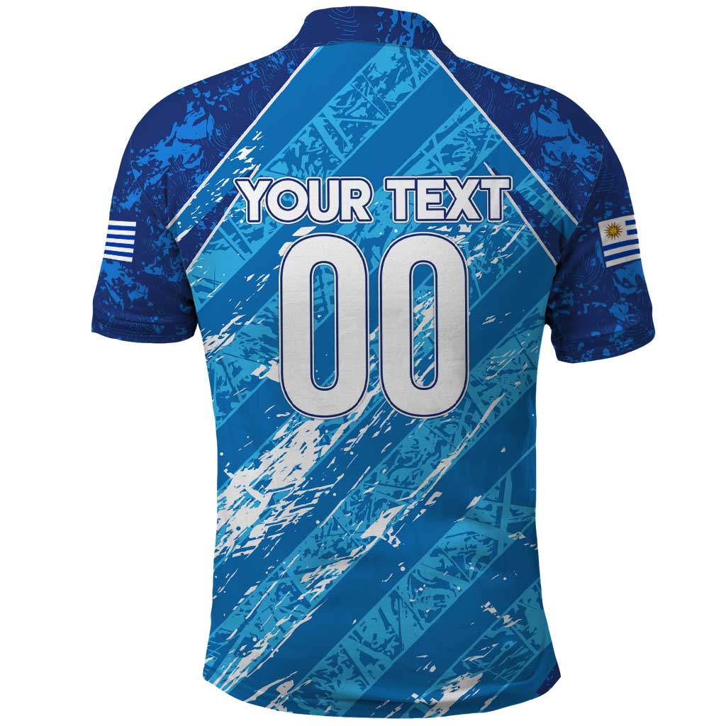 Uruguay Football 2024 Polo Shirt The Sky Blue - Wonder Print Shop
