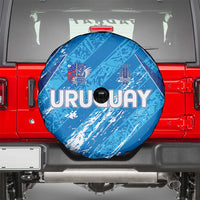 Uruguay Football 2024 Spare Tire Cover The Sky Blue - Wonder Print Shop