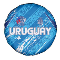 Uruguay Football 2024 Spare Tire Cover The Sky Blue - Wonder Print Shop