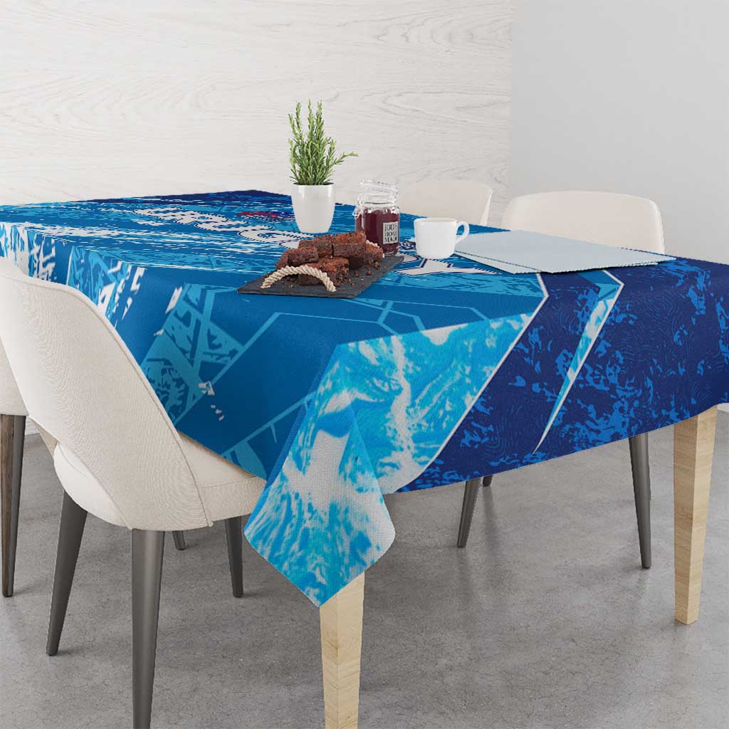 Uruguay Football 2024 Tablecloth The Sky Blue - Wonder Print Shop