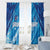 Uruguay Football 2024 Window Curtain The Sky Blue - Wonder Print Shop