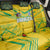 Brazil Football 2024 Back Car Seat Cover Selecao Bright Yellow - Wonder Print Shop