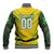 Brazil Football 2024 Baseball Jacket Selecao Bright Yellow - Wonder Print Shop