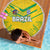 Brazil Football 2024 Beach Blanket Selecao Bright Yellow - Wonder Print Shop