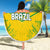 Brazil Football 2024 Beach Blanket Selecao Bright Yellow - Wonder Print Shop
