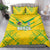Brazil Football 2024 Bedding Set Selecao Bright Yellow - Wonder Print Shop
