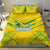 Brazil Football 2024 Bedding Set Selecao Bright Yellow - Wonder Print Shop