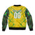 Brazil Football 2024 Bomber Jacket Selecao Bright Yellow - Wonder Print Shop
