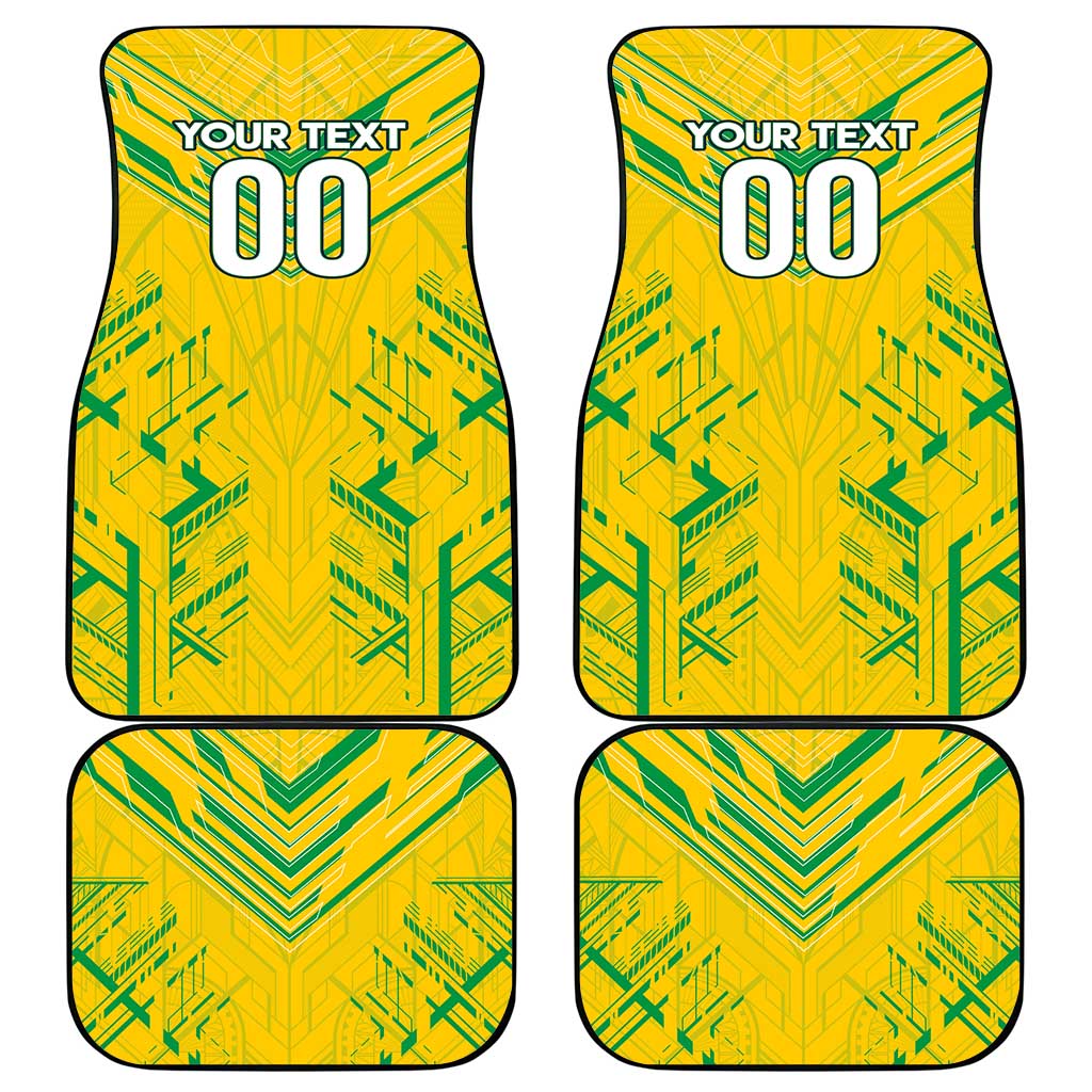 Brazil Football 2024 Car Mats Selecao Bright Yellow - Wonder Print Shop