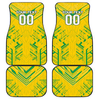 Brazil Football 2024 Car Mats Selecao Bright Yellow - Wonder Print Shop