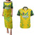 Brazil Football 2024 Couples Matching Puletasi and Hawaiian Shirt Selecao Bright Yellow - Wonder Print Shop