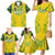 Brazil Football 2024 Family Matching Mermaid Dress and Hawaiian Shirt Selecao Bright Yellow - Wonder Print Shop
