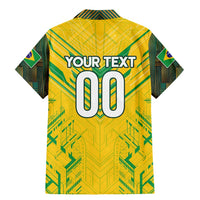Brazil Football 2024 Family Matching Mermaid Dress and Hawaiian Shirt Selecao Bright Yellow - Wonder Print Shop
