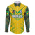 Brazil Football 2024 Family Matching Off The Shoulder Long Sleeve Dress and Hawaiian Shirt Selecao Bright Yellow - Wonder Print Shop