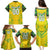 Brazil Football 2024 Family Matching Puletasi and Hawaiian Shirt Selecao Bright Yellow - Wonder Print Shop