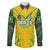 Brazil Football 2024 Family Matching Short Sleeve Bodycon Dress and Hawaiian Shirt Selecao Bright Yellow - Wonder Print Shop