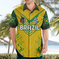 Brazil Football 2024 Hawaiian Shirt Selecao Bright Yellow - Wonder Print Shop