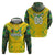 Brazil Football 2024 Hoodie Selecao Bright Yellow - Wonder Print Shop